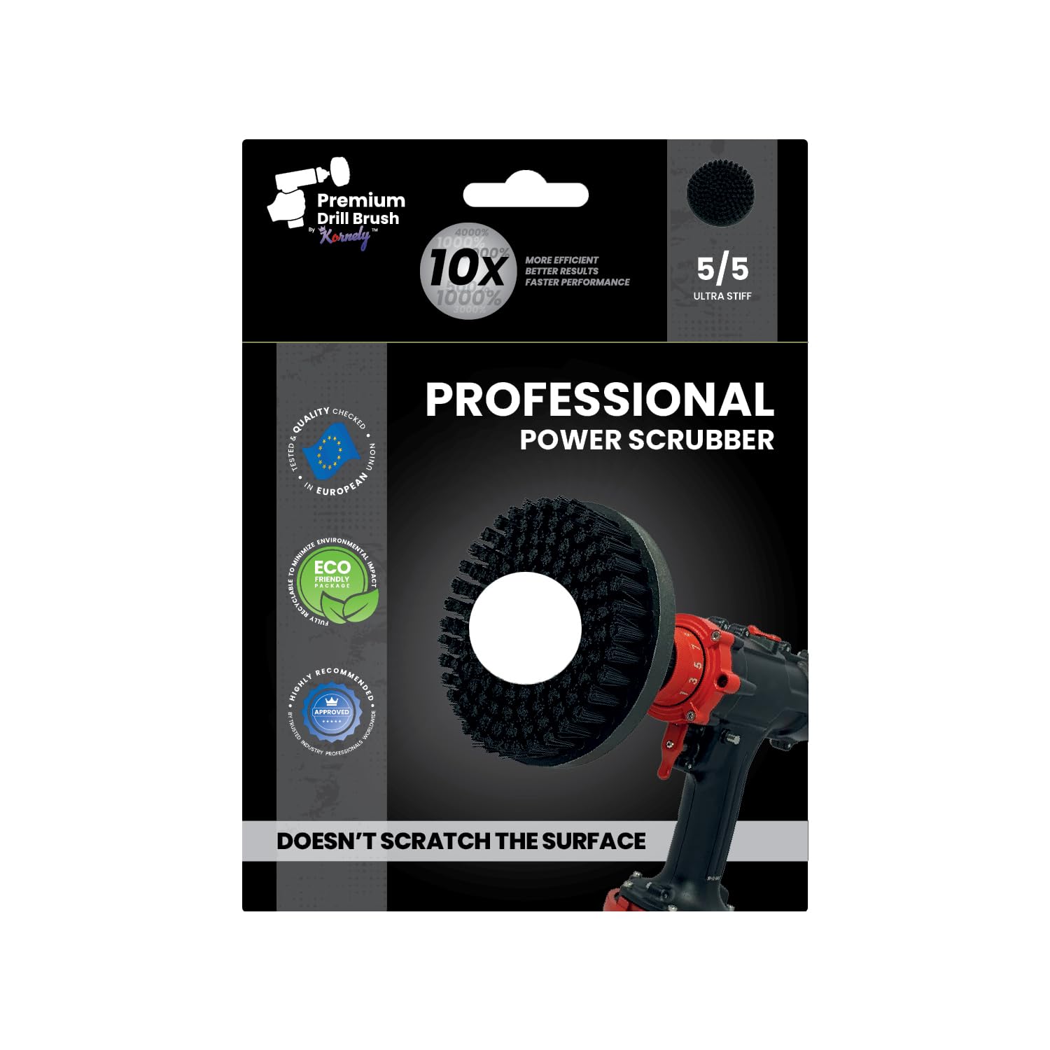 Premium Drill Brush - Heavy Duty Cleaning -2