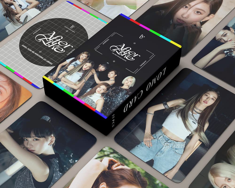 Amazon.co.jp: IVE LOMOカード 54枚 PHOTO CARD SET 『2022年 After 
