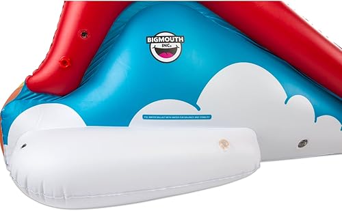 Miniatura 3 de BigMouth Inc. Tobogán inflable para piscina arcoíris, grande