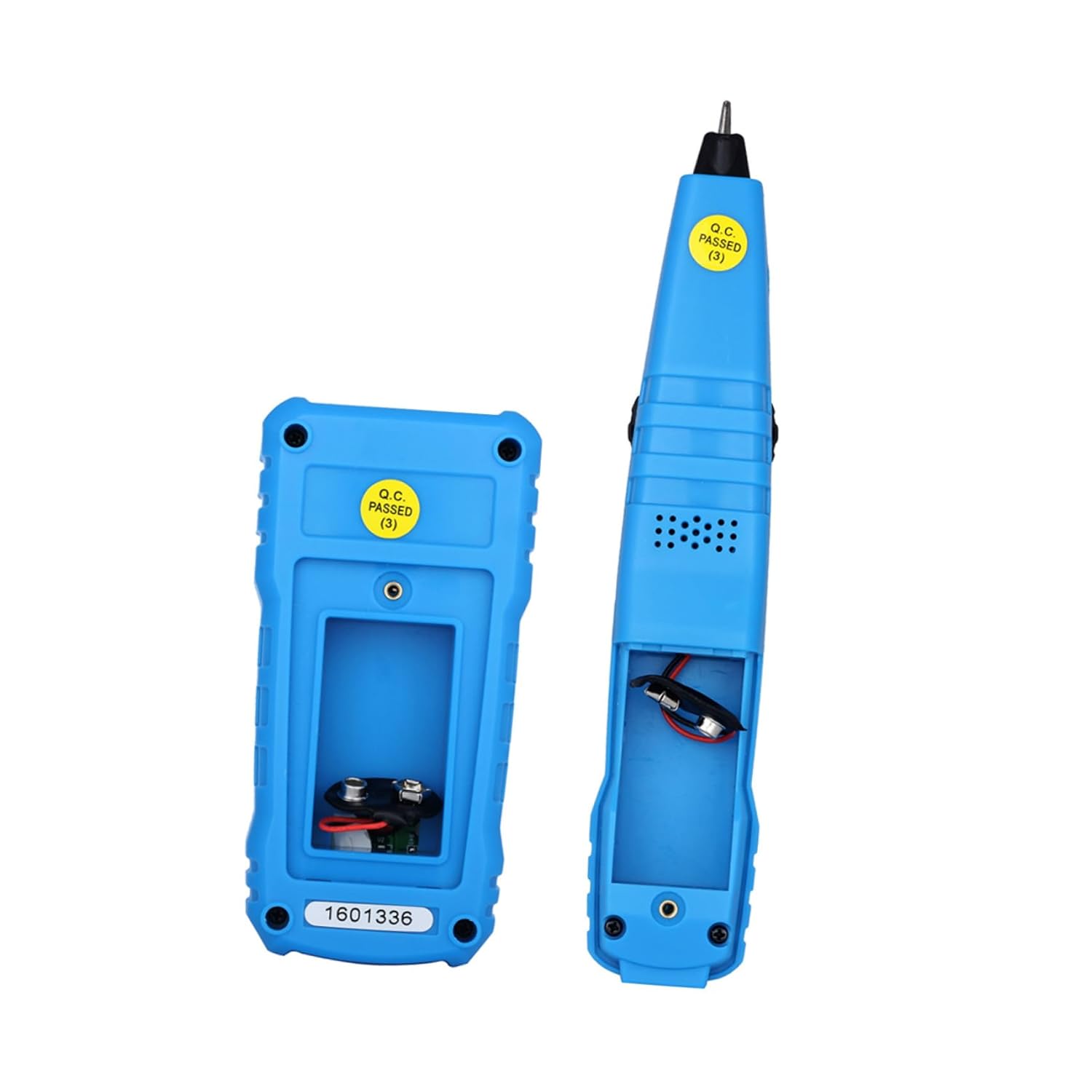 Professional Anti Network Cable Identifier and Telephone Line Tester with Battery Blue Accurate Compact Design for Easy Use