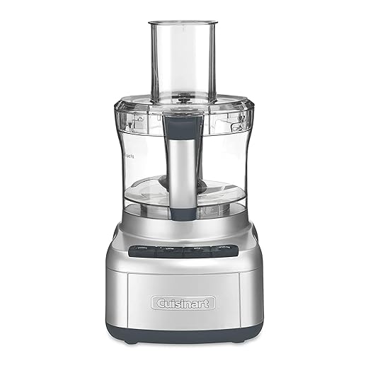 8 Cup Food Processor by Cuisinart, 350-Watt Motor, Medium to Fine Slicing Discs, FP-8SV
