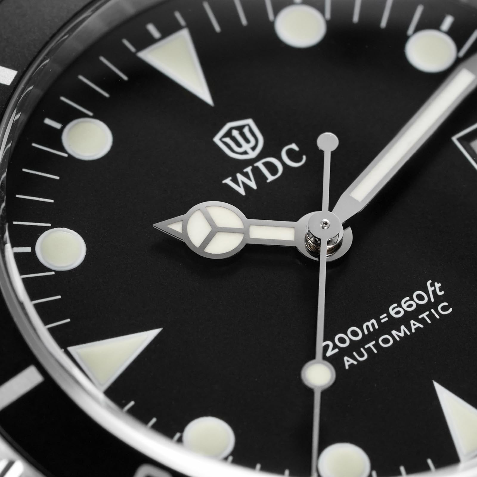 watchdives WD5513P Vintage Sub Taucheruhr für Herren, PT5000 PT5004 Automatik Mechanische Luxus Taucheruhren, 40,7 mm Gewölbtes Saphirglas Armbanduhr, 20 Bar wasserdichte Taucheruhr