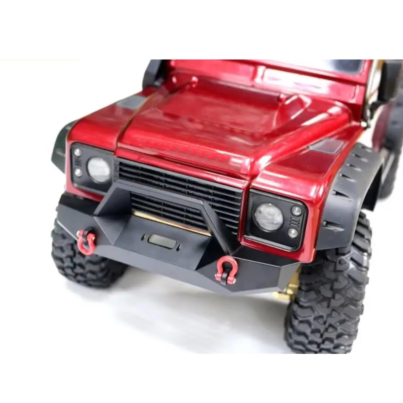 Per Axial Per SCX10 II III PRO Per TRX4 Per TRX6 Gen8 1/10 Paraurti Anteriore Metallo RC Crawler Parti Automobili Aggiornamenti Accessori Componenti RC Ricambi Modellismo