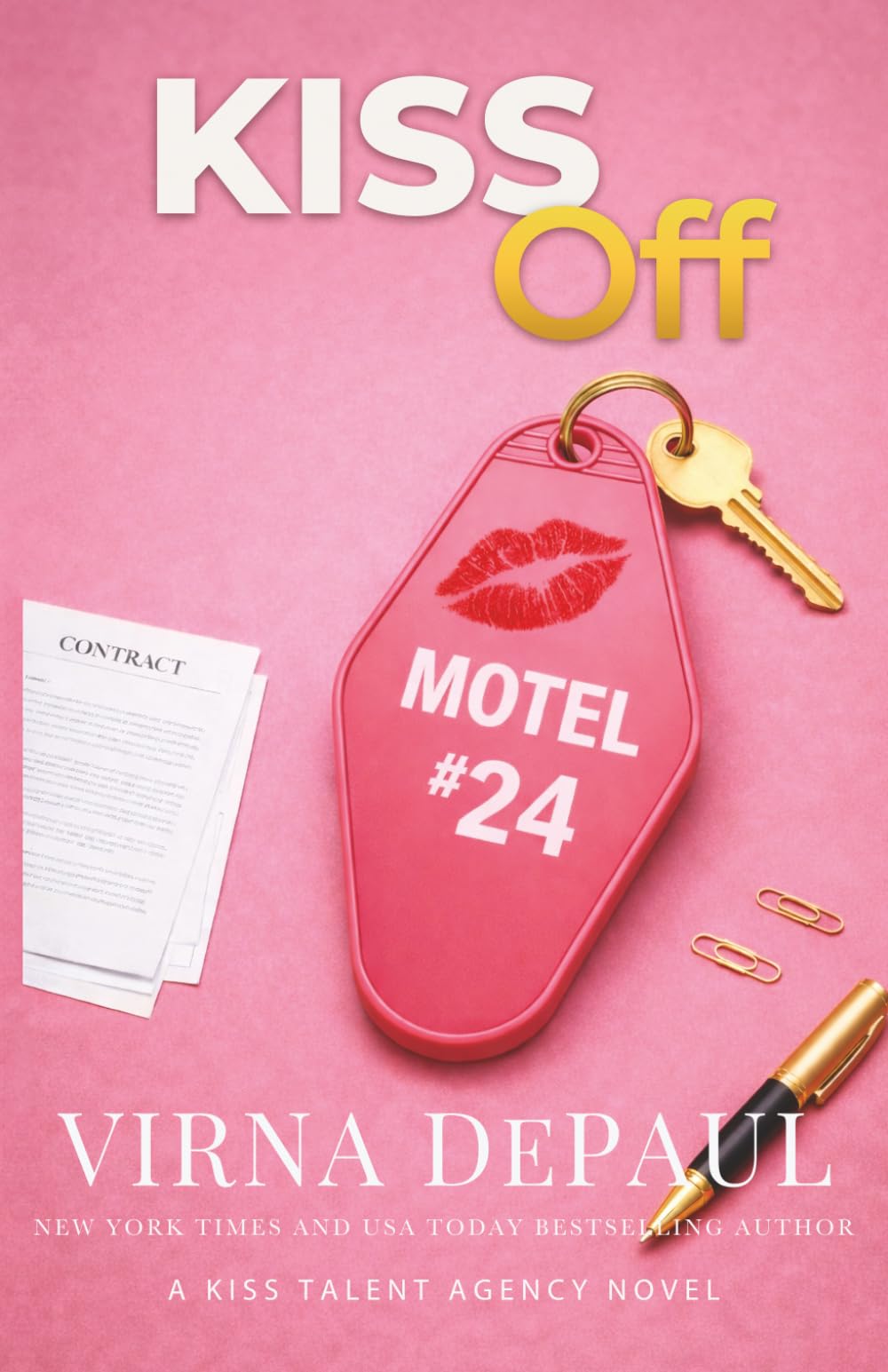 Kiss Off: A Hidden Identity Road Trip Romance (Kiss Talent Agency)