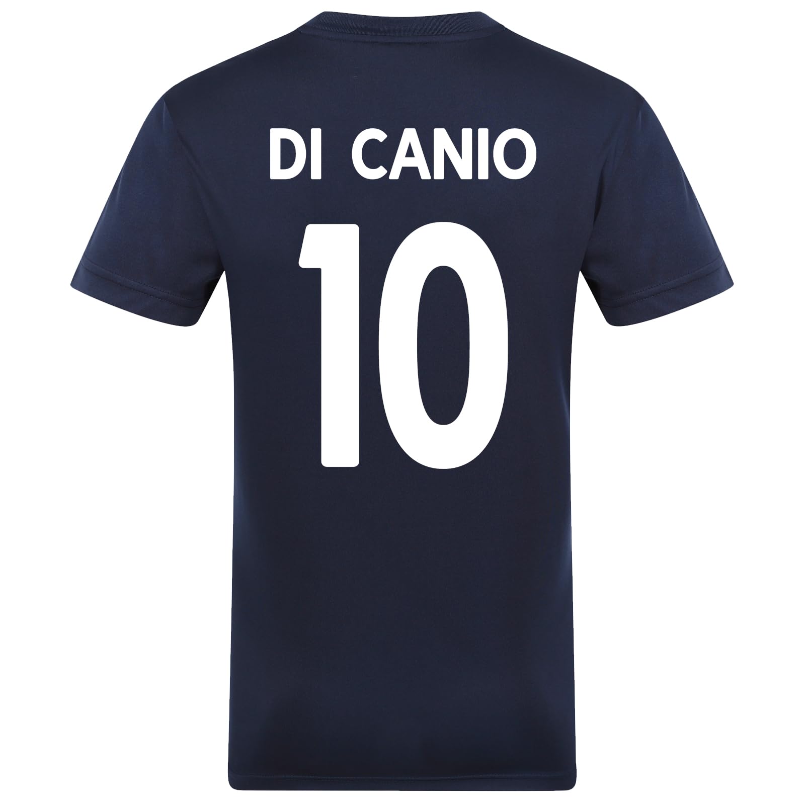 West Ham United FC Mens Di Canio 10 Poly T-Shirt Navy Small