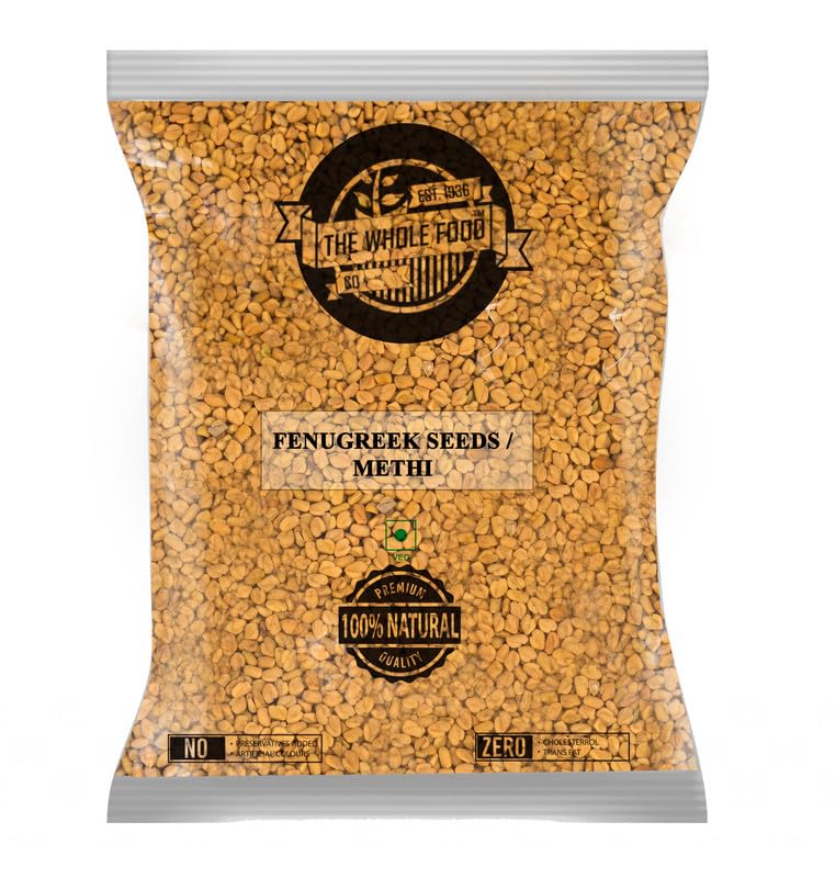Image of The Whole Food Co. Premium Methi (Fenugreek) Whole, 1Kg