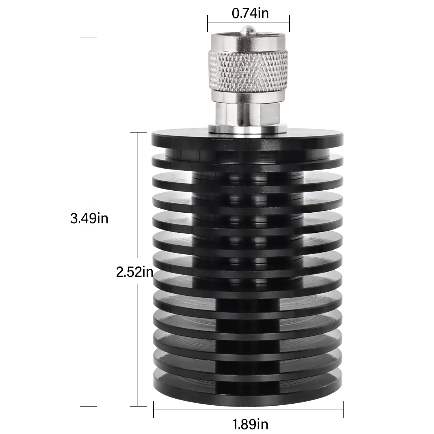 XRDS-RF 100W PL259 UHF Dummy Load 50 Ohm DC-520 MHz – Kompakter Leistungsabschluss Für Funkamateure