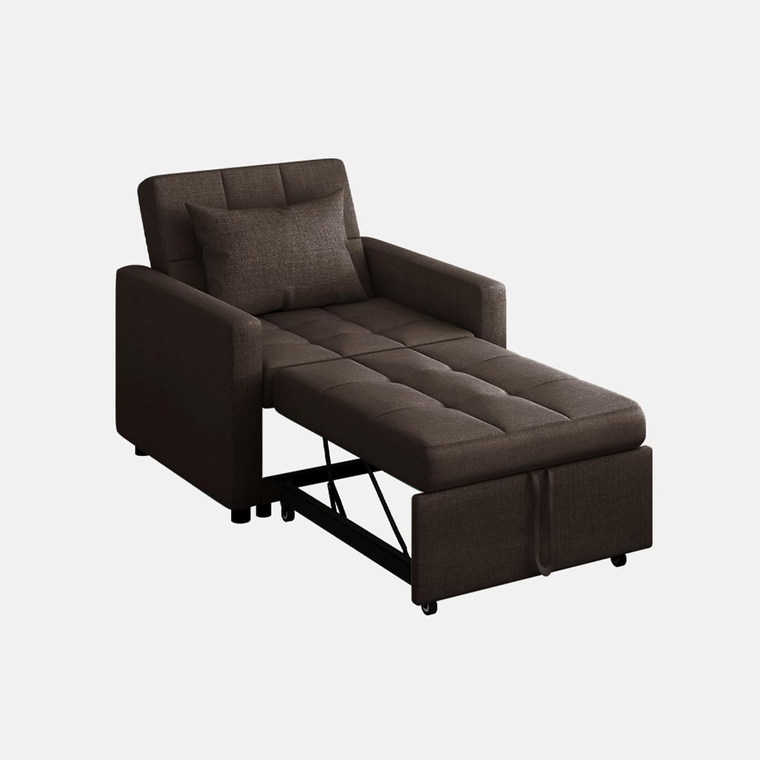 POVISON Sleeper Chair, 3in1 Convertible Chair into Bed