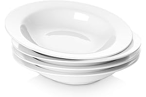 Y YHY Wide Rim Soup Bowls: Perfect for Soups, Salads, and Pastas