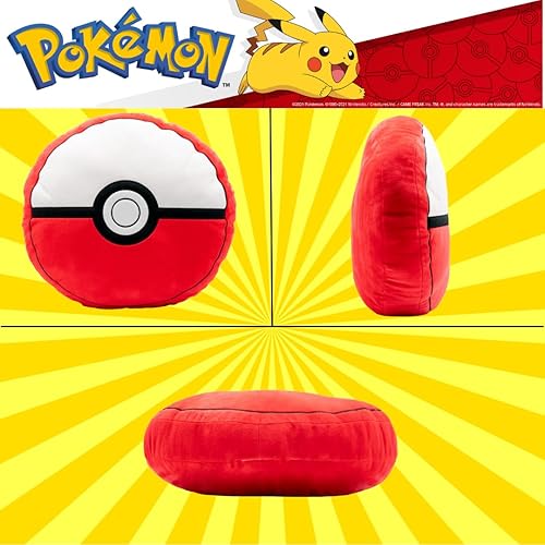 Miniatura 4 de Franco Pokemon Pokeball Anime Bedding - Almohada decorativa de felpa súper suave, talla única, (producto oficial)