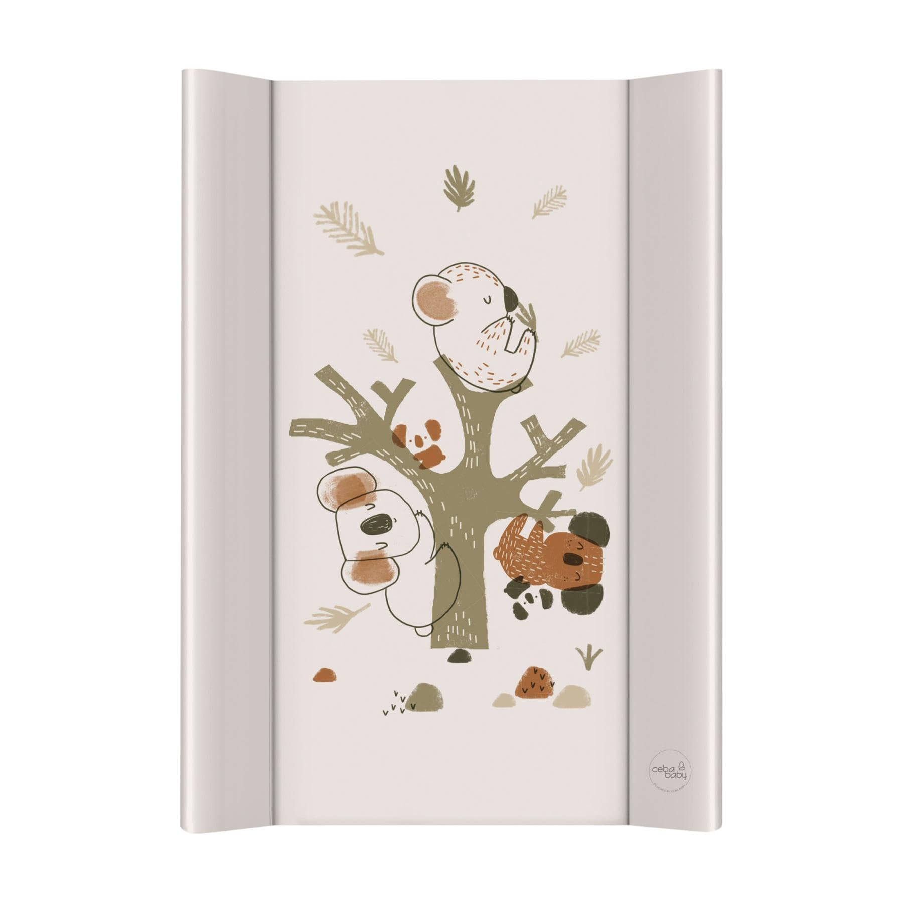 Soft Base Newborn Baby Changing Unit Mat with Raised Edges 50x70 cm (Bunnies) — view 12