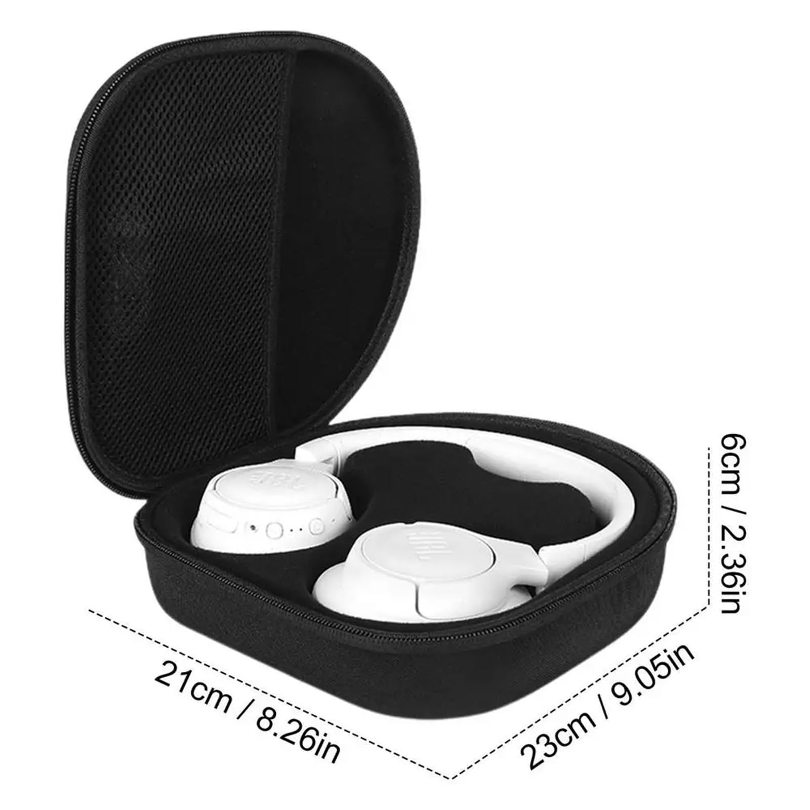 Schutzabdeckung Hartschale Tragbare Tragetasche for Kopfhörer-Headset-Aufbewahrungsbox