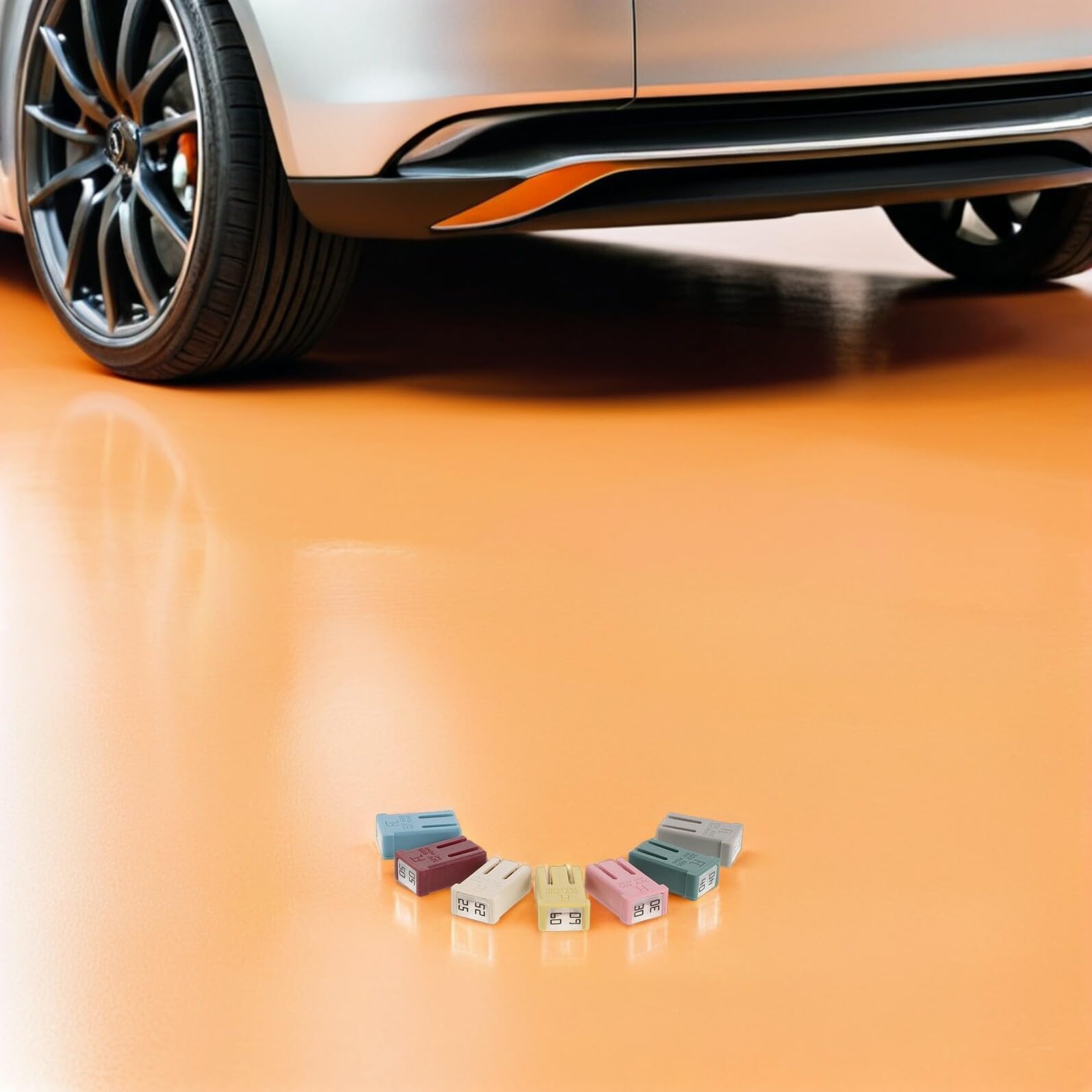 Anneome 18pezzi Scatola Fusibili Microfusibili Basso Profilo Assortimento di Kit di Fusibili per Auto Fusibile Auto Sostituzione Mini per Camper Camion Barca Accessori Veicoli