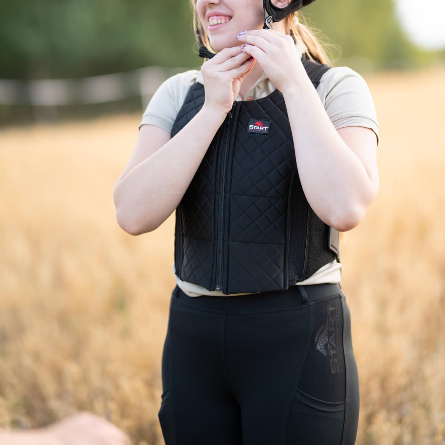 Start Reitleggings Damen mit Silikonvollbesatz – Elastische und Funktionelle Reitsport-Hosen für Damen und Mädchen, Optimaler Halt & Komfort