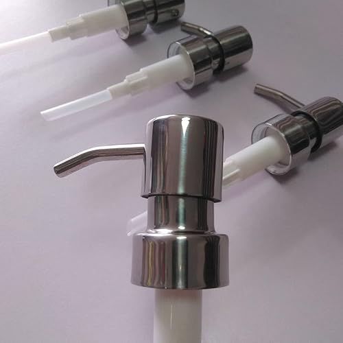 Miniatura 8 de Cabezal de bomba dispensador de jabón de acero inoxidable 304, bomba de jabón para baño, tornillo de loción, cabezal de repuesto para cocina y baño