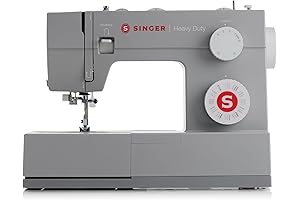 SINGER 4452 Heavy Duty Sewing Machine: Crafted for Durability and Precision Fileteado