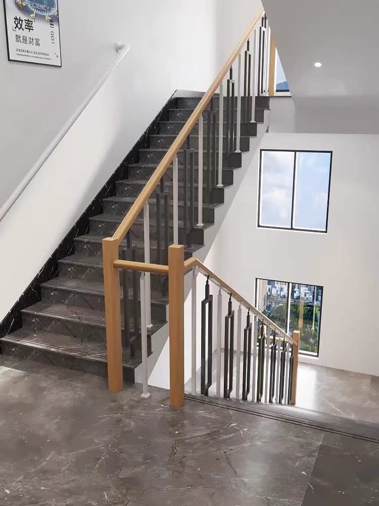 15 sztuk czarnych metalowych tralek pokładowych DIY Wrzeciona balustradowe do ganek irs i przebudowy na zewnątrz ulepszenia domu Solut