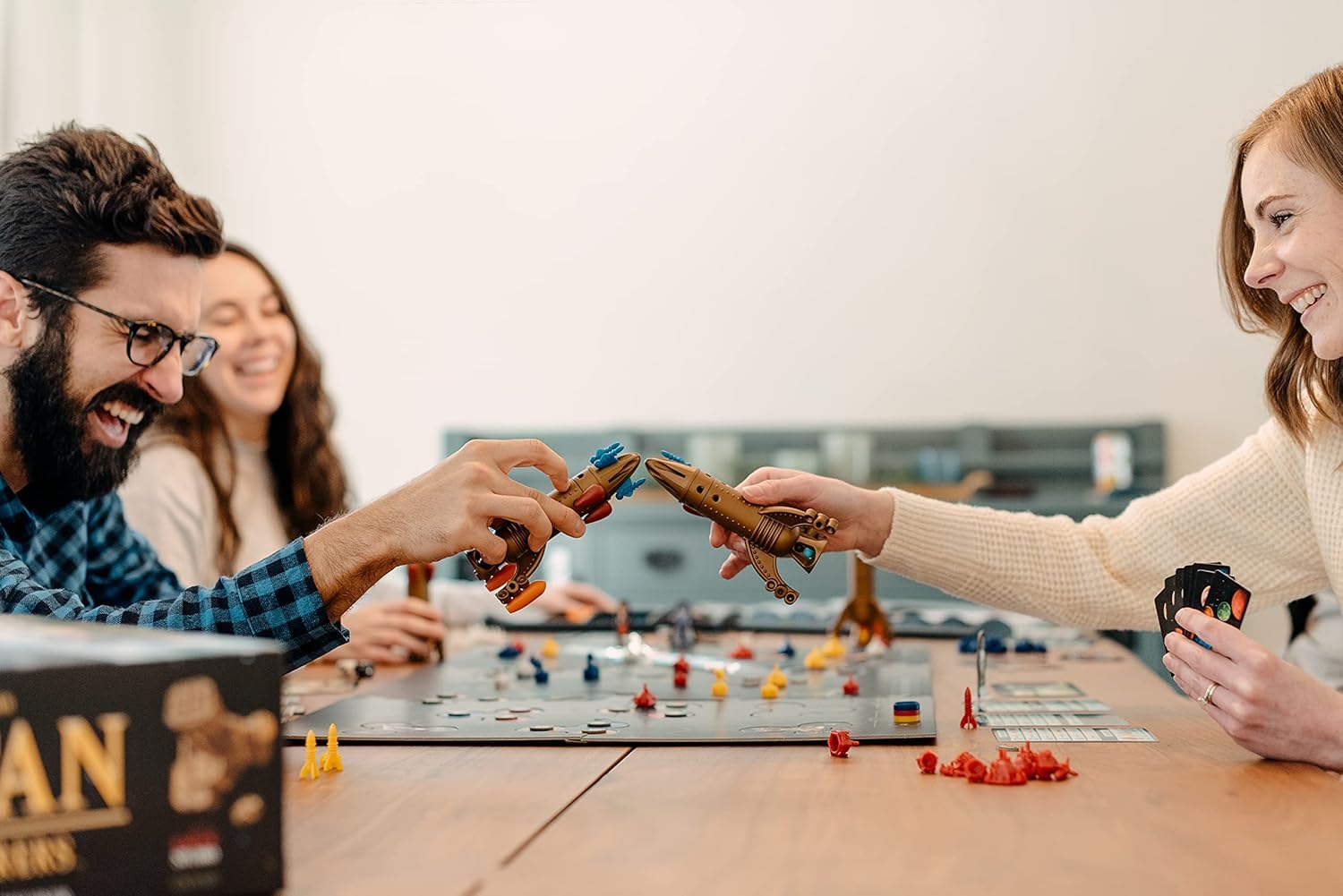 CATAN Starfarers - English: Brettspiel für Strategie-Fans ab 12 Jahren, für 6 Spieler