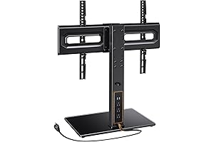 Devaise TV Stand - Height Adjustable Universal TV Stand for 32-80 inch...