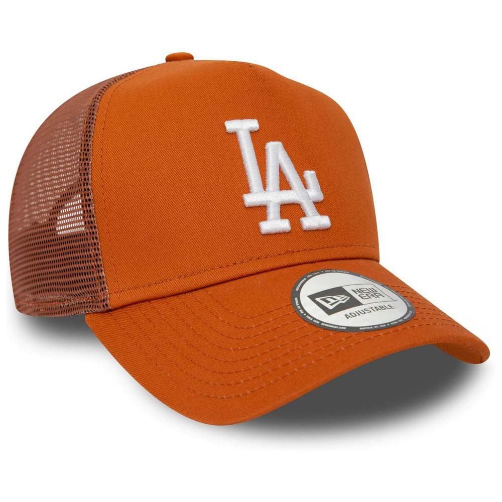New Era Regulowana czapka z daszkiem Trucker - Los Angeles Dodgers Earth, brązowy, jeden rozmiar