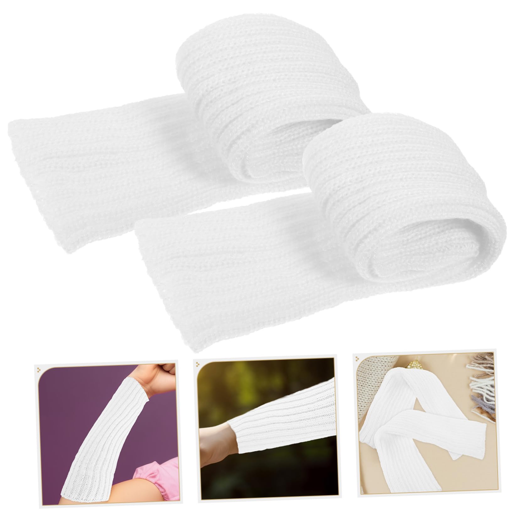 WOFASHPURET Men's Winter Gloves Half Finger Knit Gloves Thermal Fingerless Gloves for Cold Weather