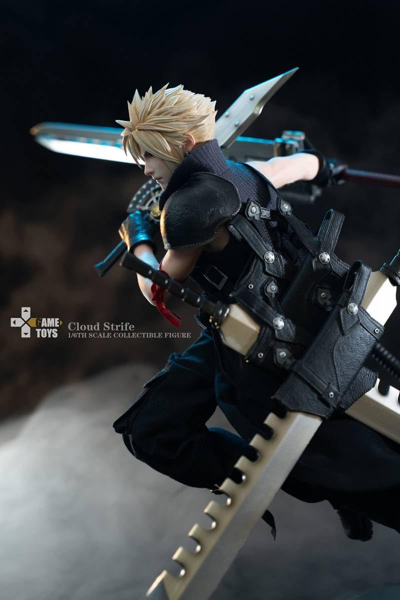 Amazon.co.jp: 1/6 クラウド＆フェンリル アクションフィギュア 