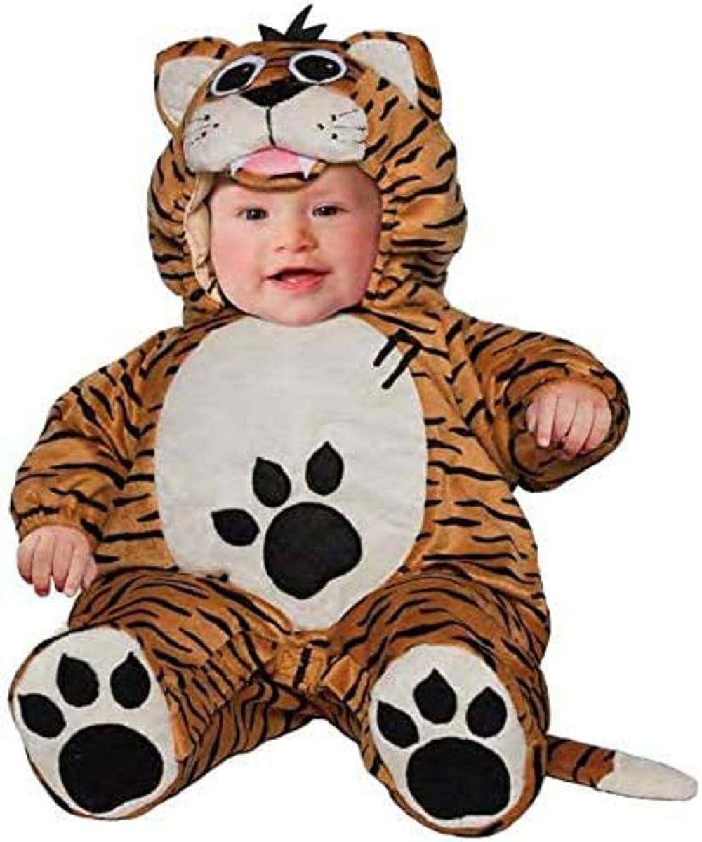 Fancy Magic Costume Carnevale Tigrotto 3/6/9 mesi Bambini Piccola Tigre Travestimento Festa