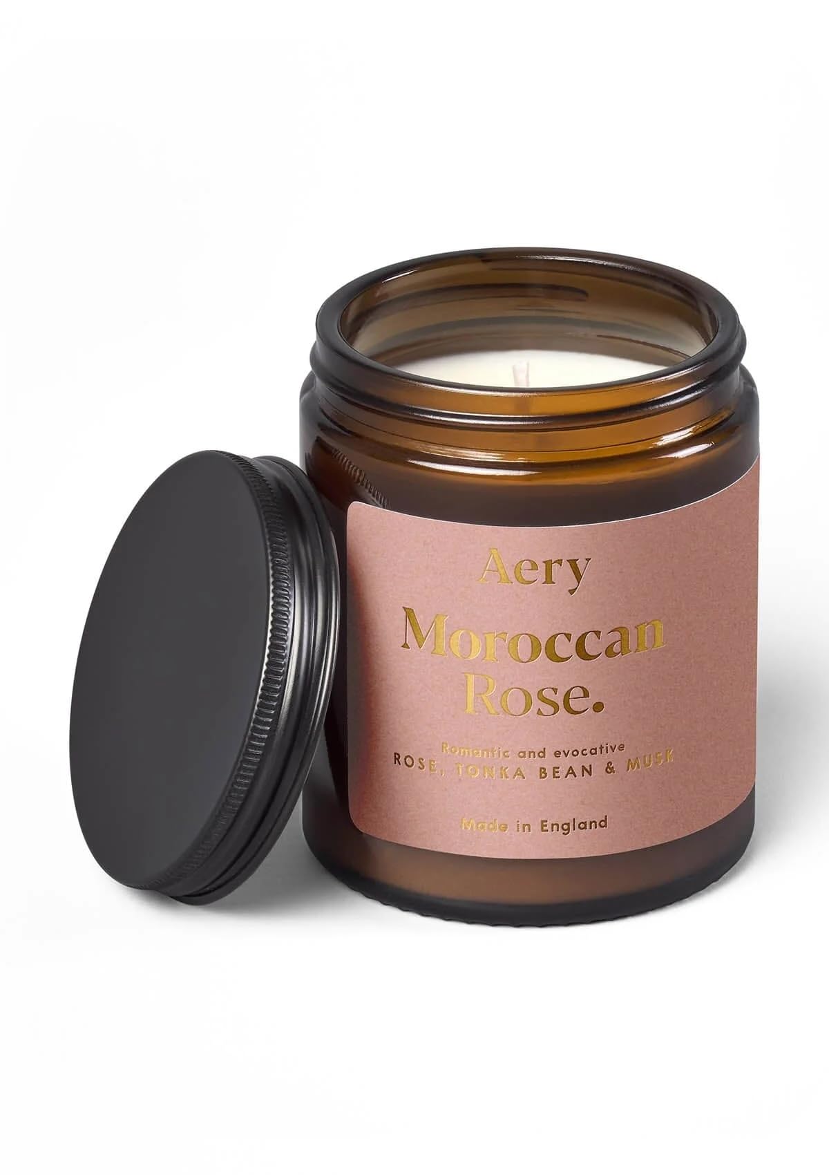 Moroccan Rose Scented Jar Candle