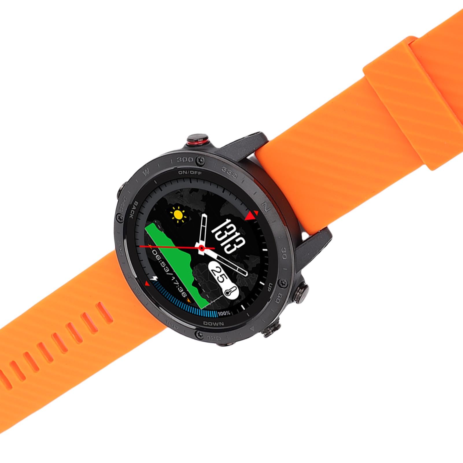 Generic Smart Watch Smartwatch Na rękę Profesjonalne Poziomy Inteligentne Zegarek Sportowy Zegarek Cyfrowy do Pływania Alpinistyki dla Mężczyzn, GPS, Jednostki GPS