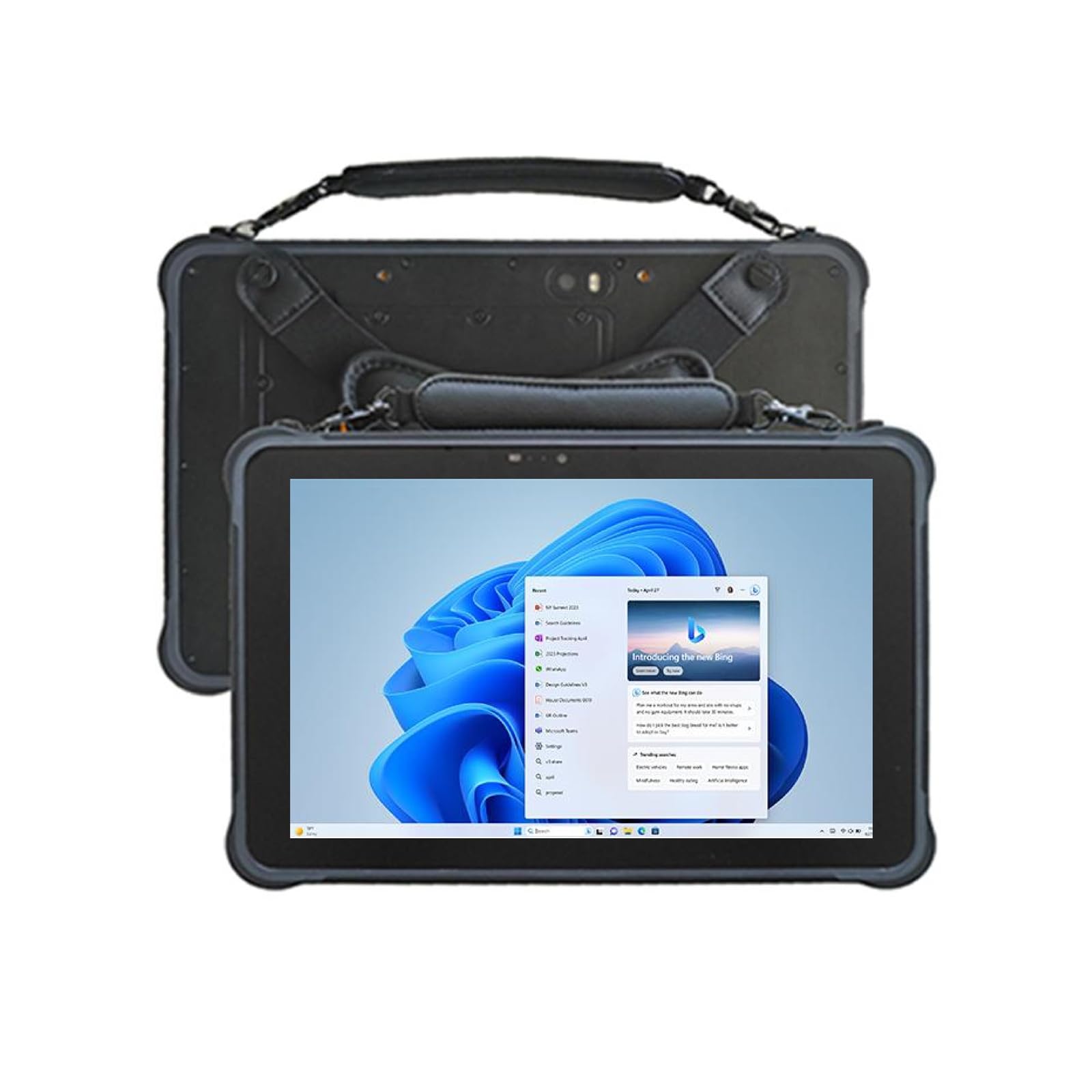 10.1 pollice Rugged Tablet Intel N5100 8 GB di RAM+256 GB di archiviazione Win11 OS 1000nits Evidenziare Schermo Industriale Tablet PC
