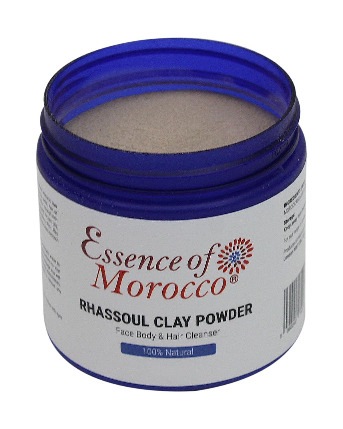 Kit Hammam Marocchino: Guanto Kessa Esfoliante, Sapone Nero Beldi, Polvere di Argilla Rhassoul per Viso Corpo e Capelli Tradizionale Hammam Marocchino a Casa