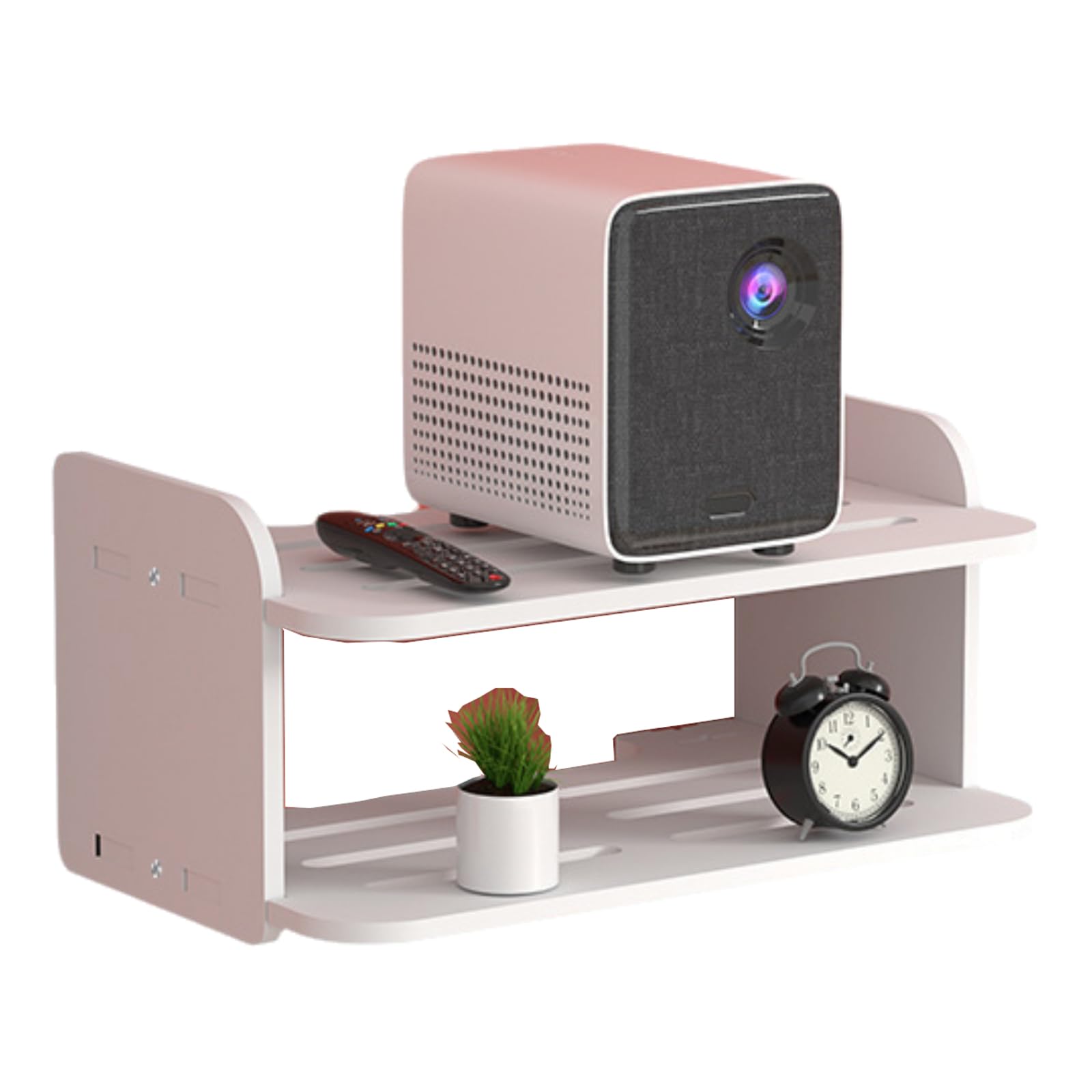 TapferBahn Wall Mount Projector Shelf,TV Box Holder Floating Shelfs,Floatings TV Shelves Projectors,Projector Shelves Wall Mount Floating Shelf,TVs Walls Mounted With Shelfs For Player