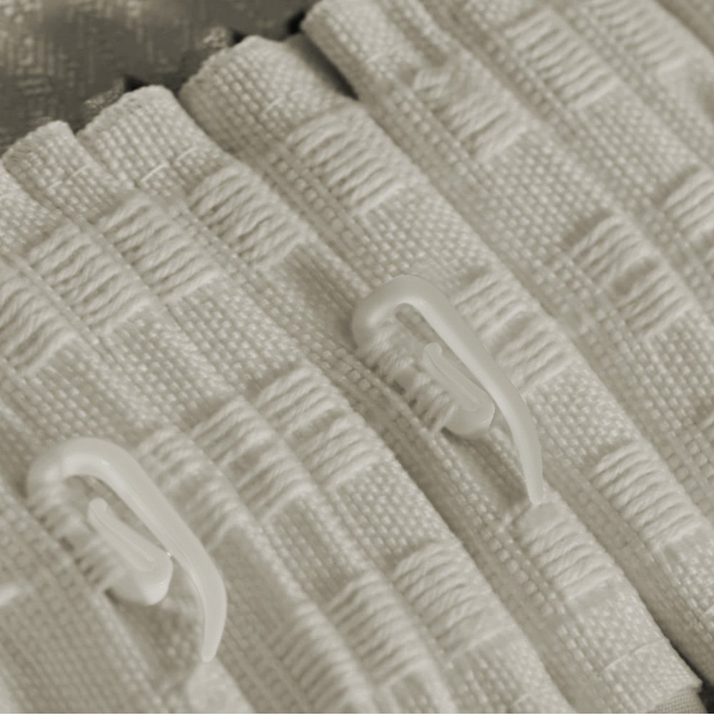 120 Ganci Per Tende In Plastica Bianchi - 2.8x1.2cm Per Tende Finestra, Doccia - Foto 12