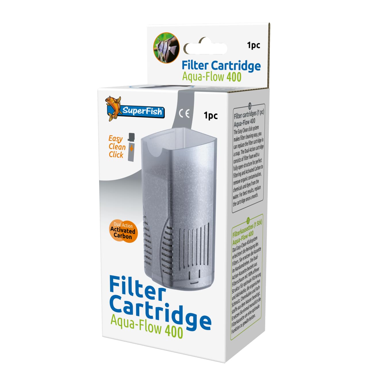 SuperFish Aqua-Flow 400 Easy Click Cartridge (1pcs)