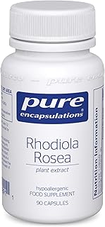 Pure Encapsulations Rhodiola Rosea 100mg - Supplement for Stress Relief ...