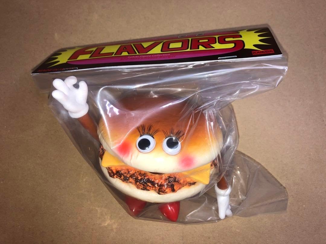 KAIEDA ミスチーズバーガー フレーバーズ KAIEDA ソフビ KAIEDA チーズ