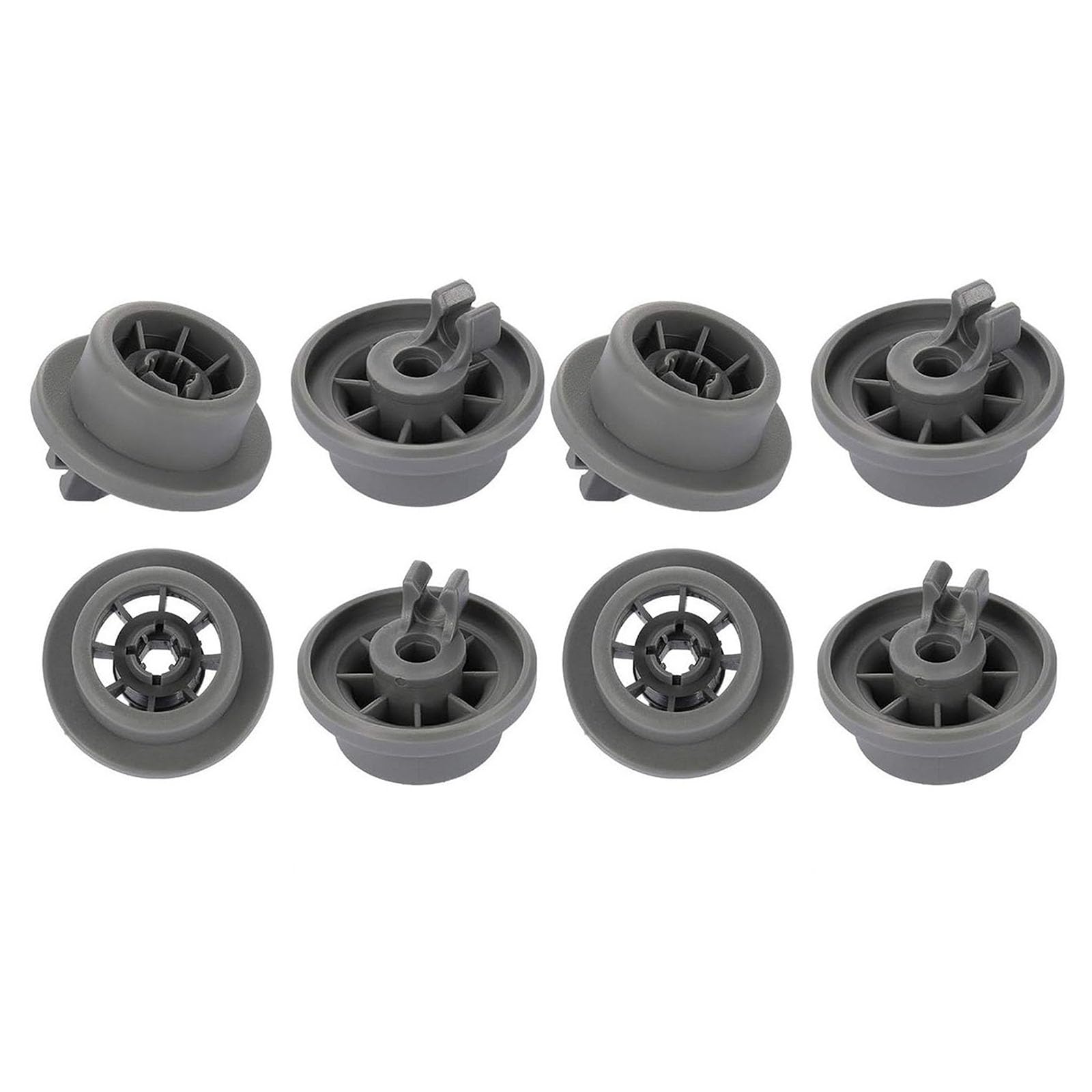 KAHDGSS Dishwasher Wheel Replacement Wheel Dishwasher Spare Part Texture Replacement Rollers Upper Rollers