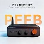 Fosi Audio BT20A MAX Amplificateur de puissance stéréo 300W x 2 Bonjour. Audio Amplificateur avec PFFB La technologie, LDAC Bluetooth 6.0, Alimentation double indépendante, télécommande, parfaite pour 2.1 Systèmes & Sommaire Audio