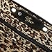 Littbag Handbag Organizer with Patented LED & Auto 60-sec Shutoff - Featured in Oprah's Favorite Things – Purse Organizer with 12 Compartments, Clear Pockets, Zippered Privacy Pocket & More (Leopard)