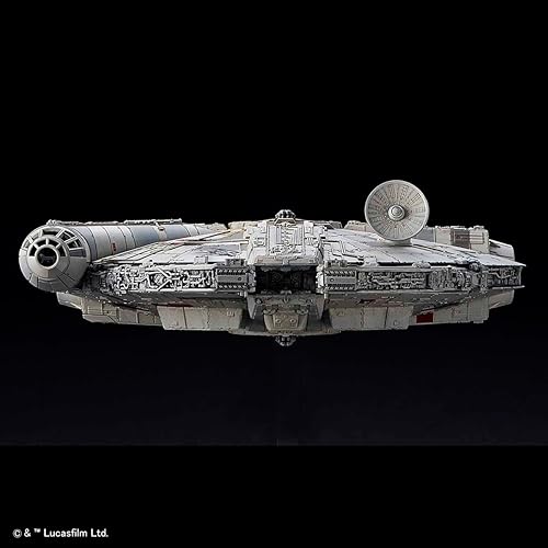 Miniatura 7 de Bandai Hobby - Star Wars - Halcón Millenniuim (Rise of Skywalker Ver), Bandai Spirits 1/144 Model Kit