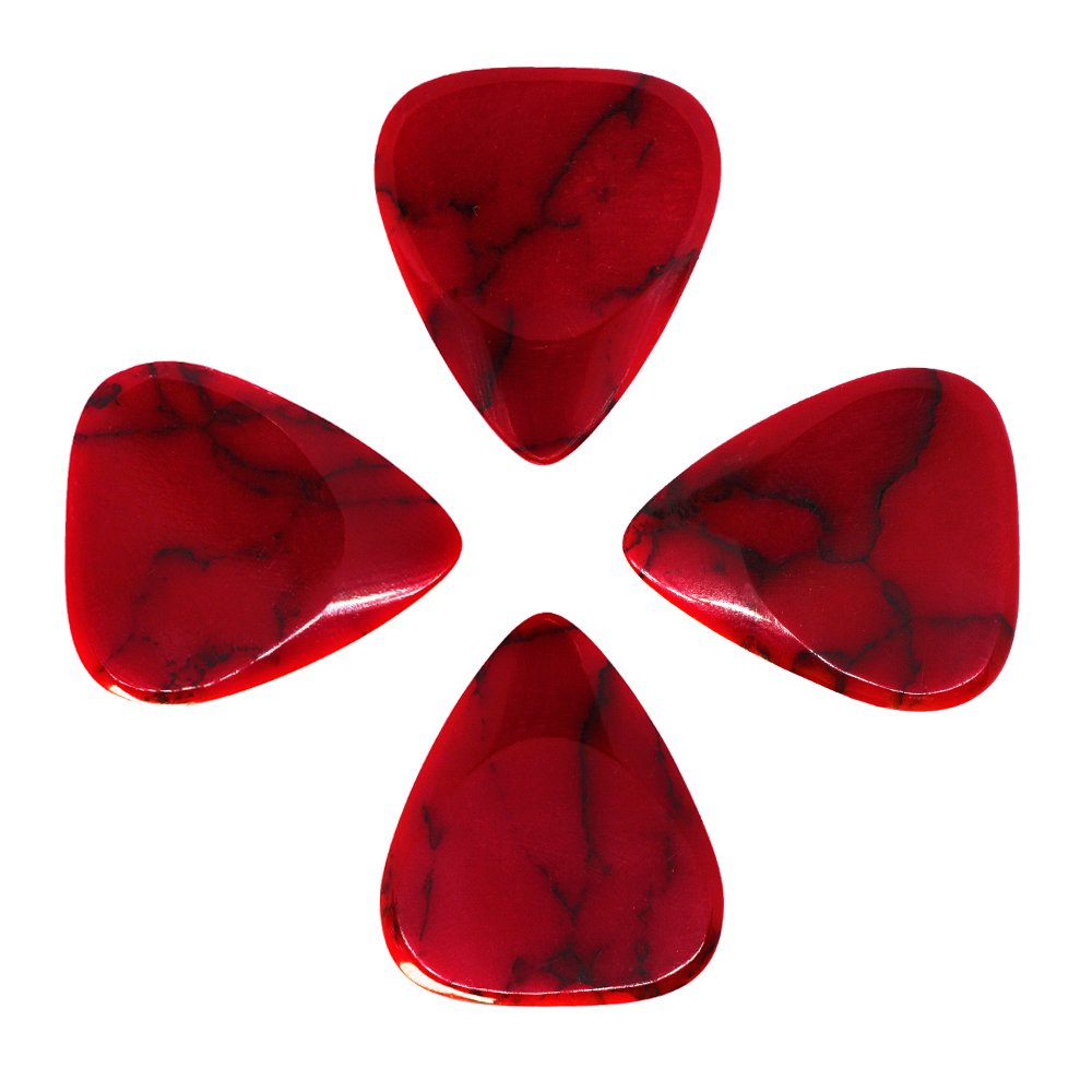 Stone Tones - Set di 4 plettri in pietra ricostruita
