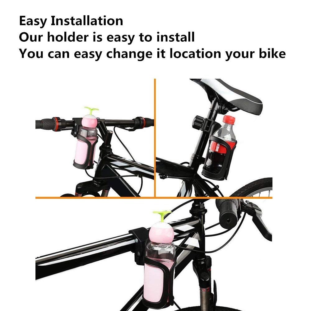 HTN - Porta Di Bevande Per Biciclette Da Esterno Universale Per Portafoglio Passeggino A Rotelle Per Sedia A Rotelle Per Sedia A Rotelle 8366075957383
