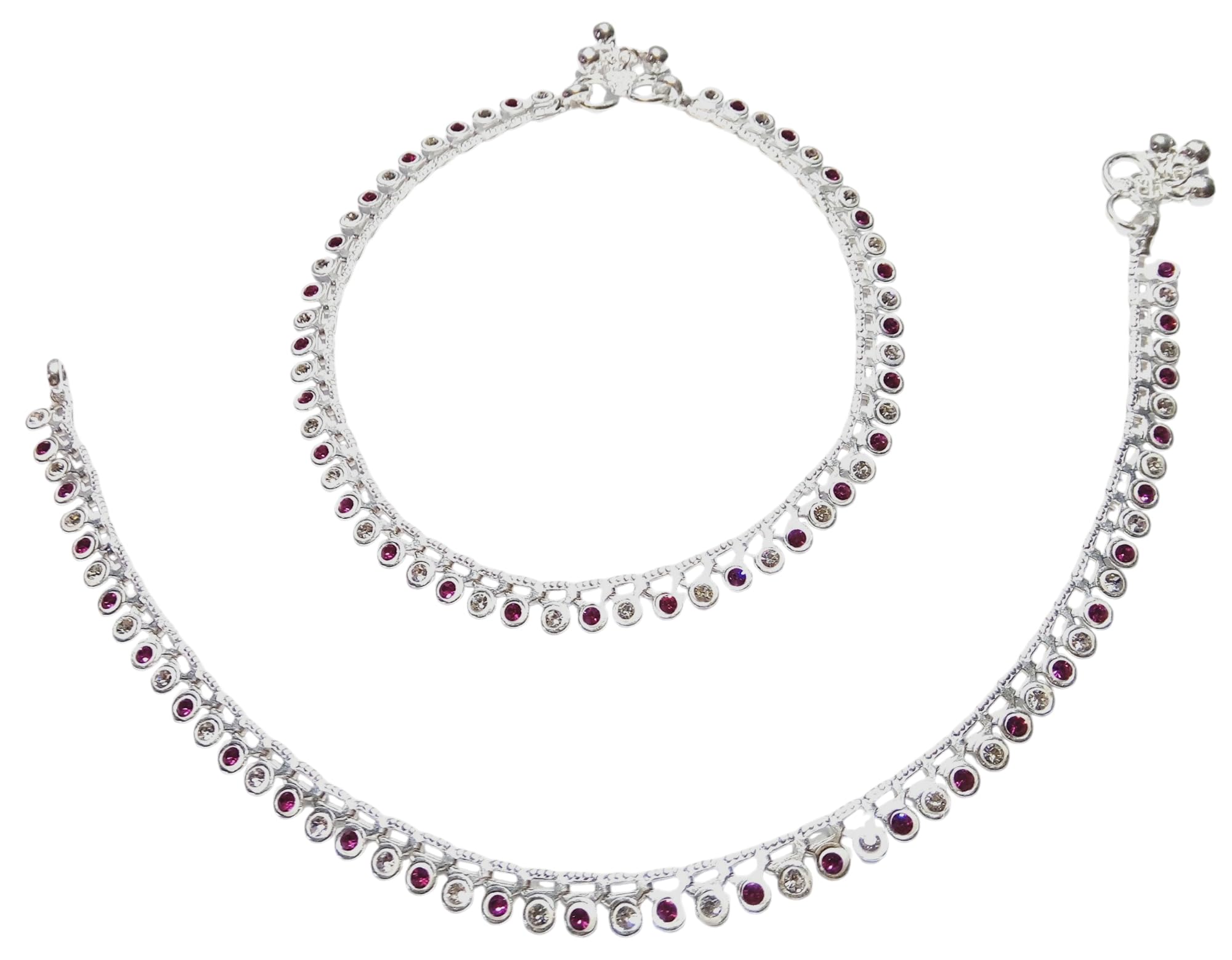 See full amazon price history chart for Shree Shobha Collection Silver Anklet For Women Chandi Ki Payal Size-10.5 Inches Weight- 15Gm Shree Shobha Collection Silver Anklet For Women Chandi Ki Payal Size-10.5 Inches Weight- 15Gm (B0B8G8Q5LF) Amazon Price History, Amazon Price Tracker