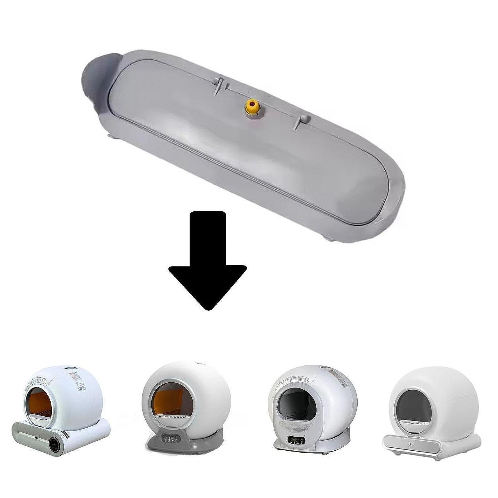 Componente de Repuesto de Puerta para La Cubierta de La Caja de Arena para Gatos (Piezas B0001 a B9999)