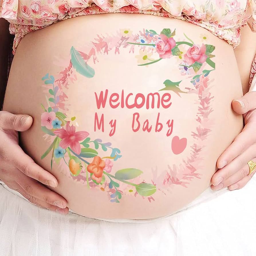 商品追加値下げ在庫復活 マタニティフォト シール ピンク 花