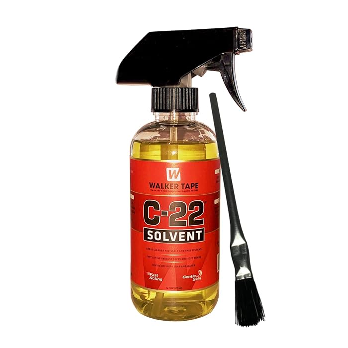 Buy C22 Solvent Wig Glue Remover 12oz w/Brush Applicator Bundle Pack