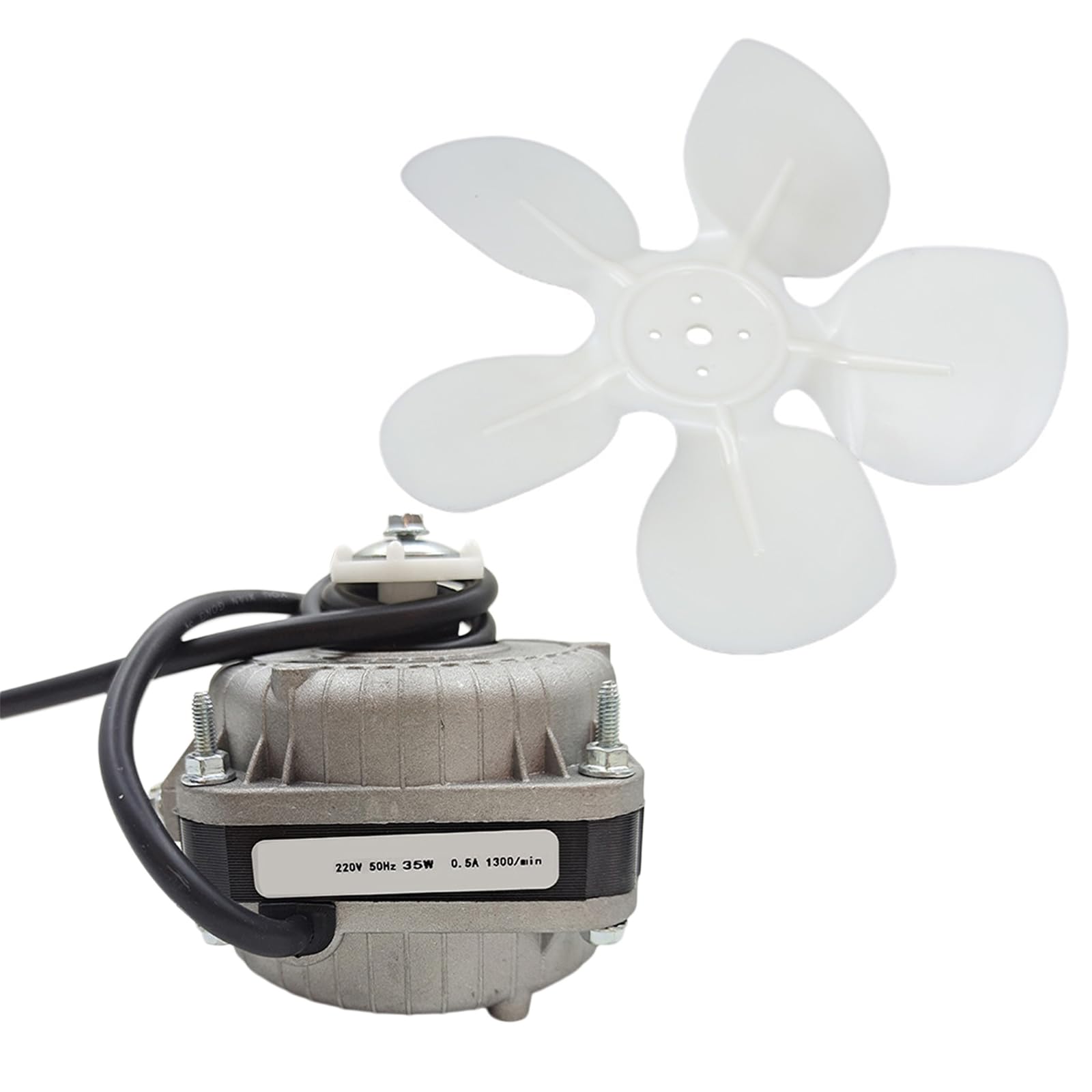 Alksubbm Efficient Refrigerator Cooling Fan Motor Condenser Fan Cooling Motor for Home and Commercial Use Refrigerator