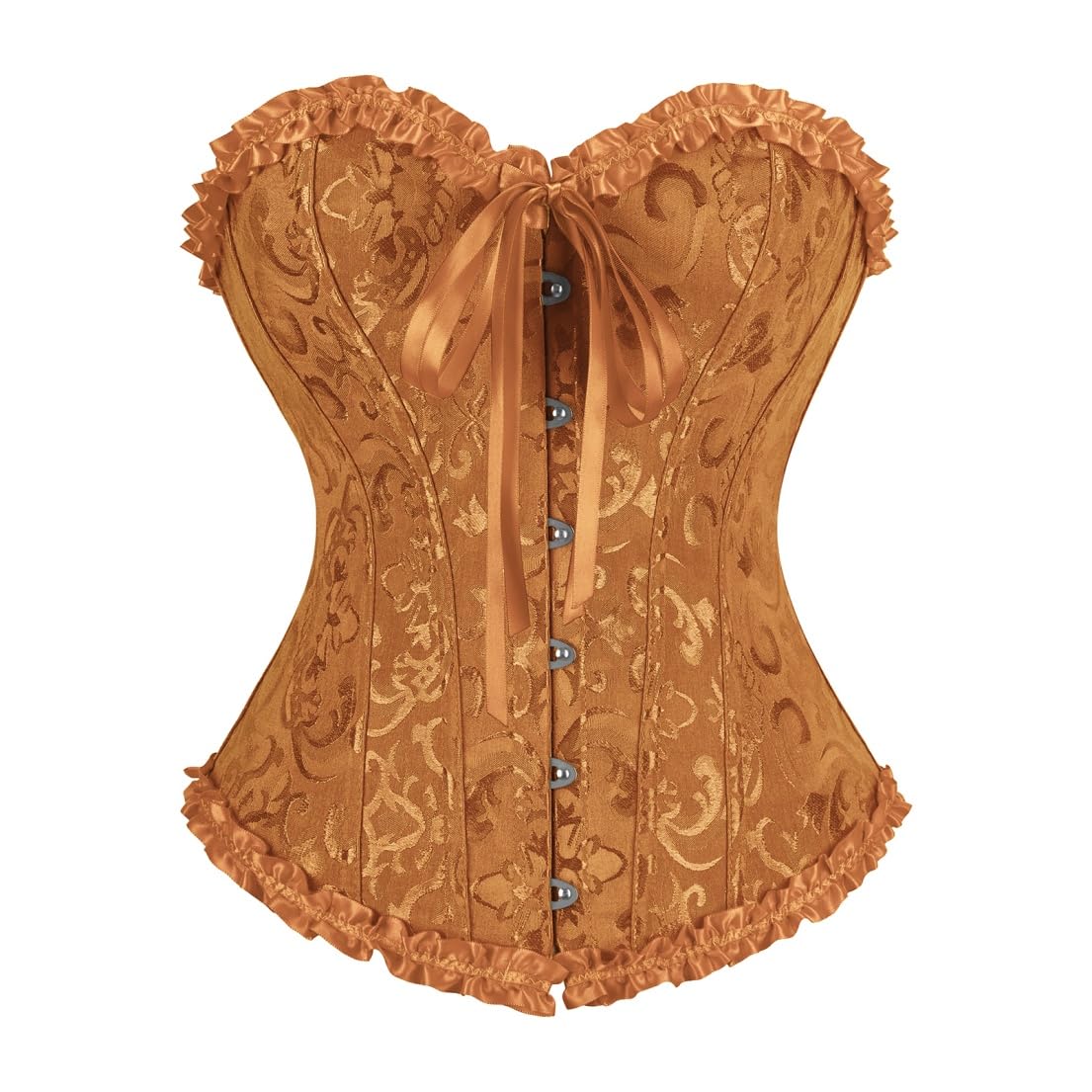 frawirshau Women's Overbust Costume Corset Renaissance Victorian