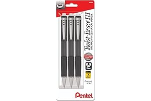 Pentel Mechanical Pencils 0.5 mm with Eraser