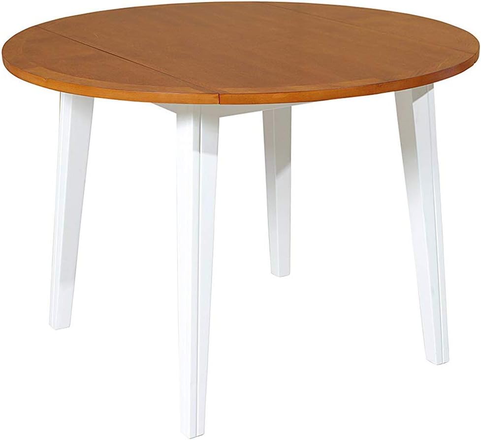 Furniture Solid Wood Modern Dining Kitchen Table, Oak and